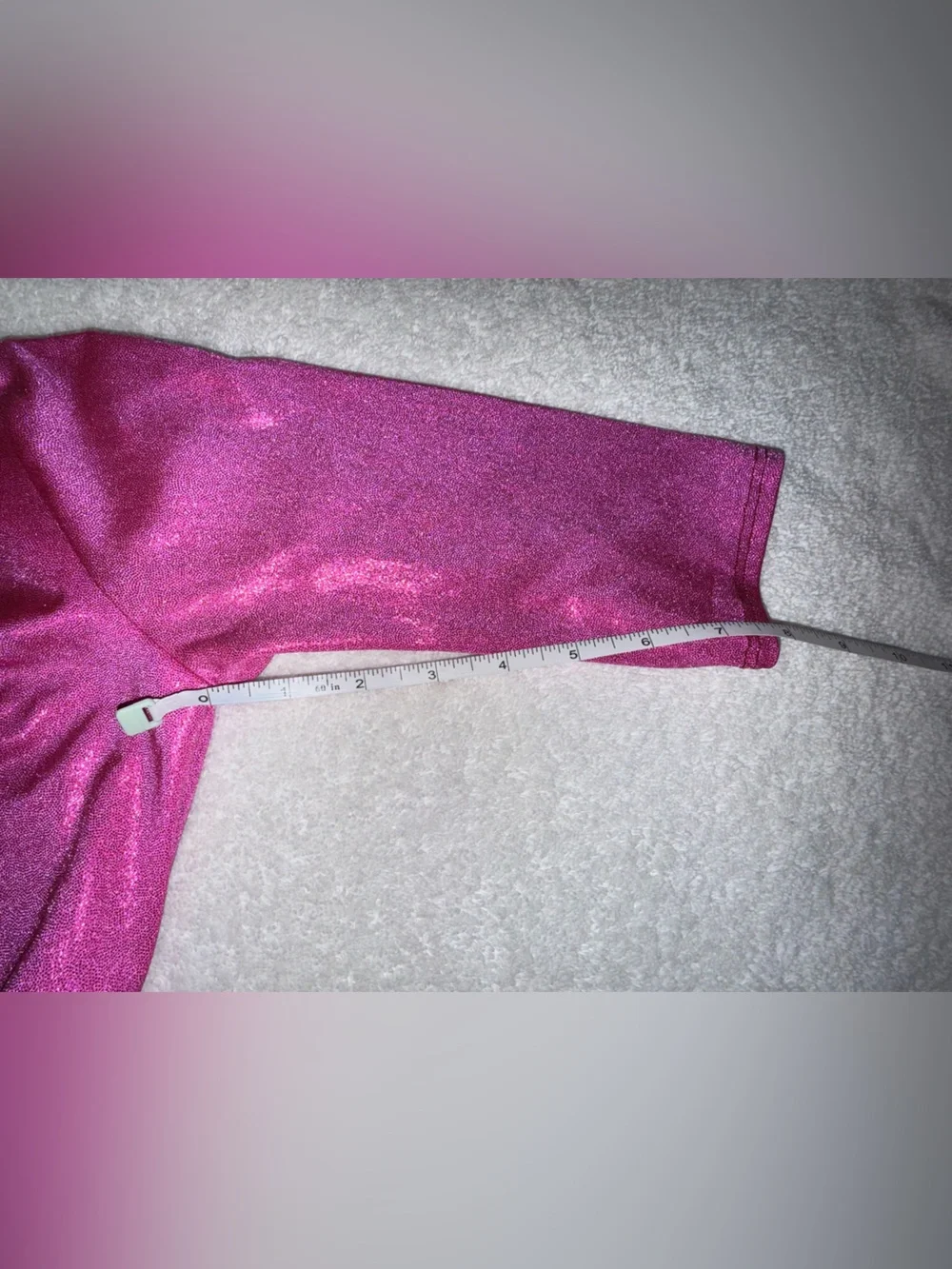 Girls‎ Two-Tone Metallic Pink & Plum Leotard Kizzi Dancewear Size YL